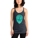 Teal steelie Women's Racerback Tank