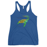 Painted turtle 1 Women's Racerback Tank