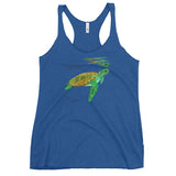 Painted turtle 1 Women's Racerback Tank